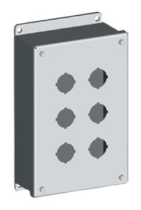 Stainless Steel Switch Enclosures | SCE-PBSS Series Stainless Steel Push Button Enclosures