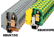 High Current Terminal Blocks | XBUK150 and XBUK95PE