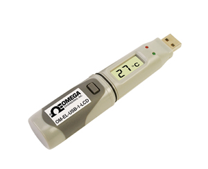 Registrador de datos de temperatura con pantalla LCD | OM-EL-USB-1-LCD