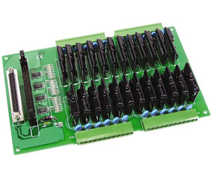 24 Channel Solid State Relay Output Board for OME-PIO-D144 | OME-DB-24SSR and OME-DB-24SSR/D
