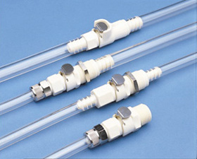 THERMOPLASTIC QUICK COUPLINGS - Polypropylene 1/8