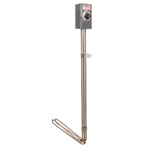 Drum Immersion Heaters for High Viscosity Solutions and Adjustable Stainless Steel Mounting Bracket | TAT3
