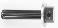 Flanged Immersion Heaters for Lightweight Oil | TMO Series