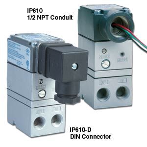 Transductores de entrada miniatura, control electrónico de  la presión del aire. | Series IP610 y IP710