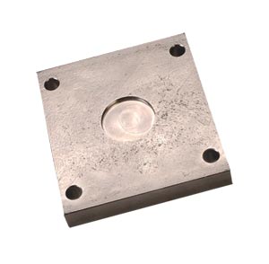 Mounting Plates for LC1001/LC1011 Series Load Cells, Nickel Plated Steel or 17-4 pH Stainless Steel | LC1000-TP
