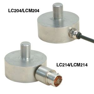 Célula de carga miniatura universal de alta precisión de montaje en superficie. | Serie LC204 y LC214