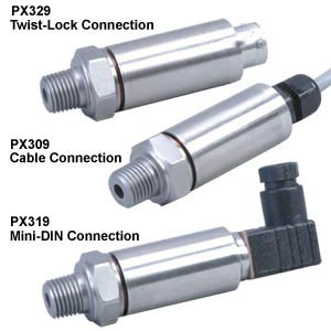 PX309-5V Series High Performance  Pressure Transducer | PX309/PX319/PX329  0-5 Vdc Output Series