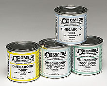 High Temperature Cements, Models, OB-300, OB-400, OB-500, | OMEGABOND™ Air Set Cement Series