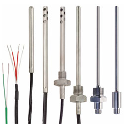 Sondas Pt100 & termopares para aplicaciones industriales | Serie P, J, K, T, N
